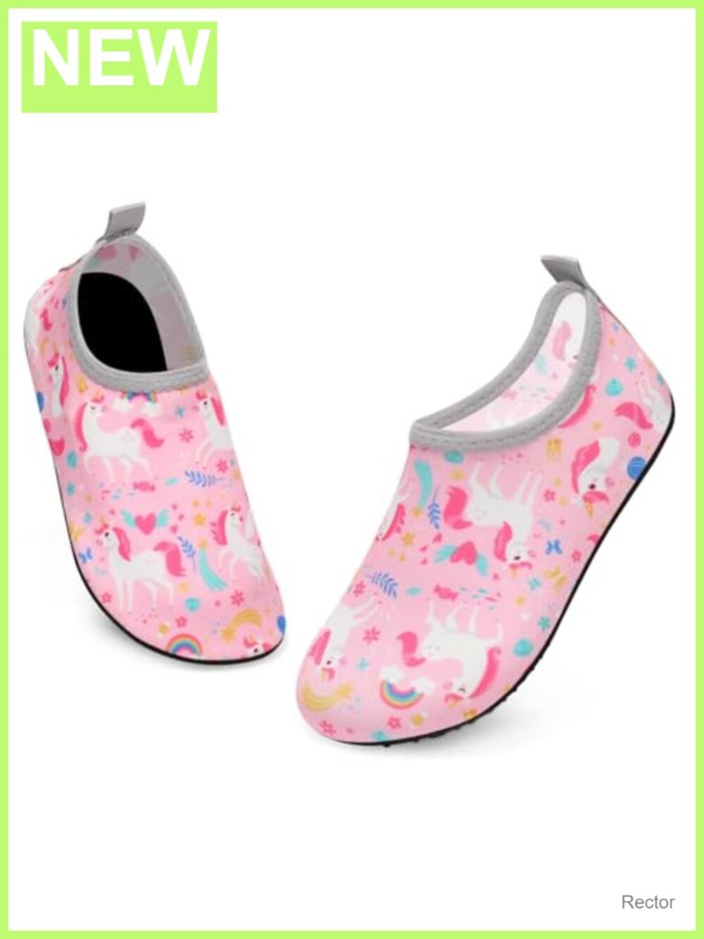 Kids Water Shoes Quick-Dry Barefoot Aqua Socks Non-Slip Beach Swim
